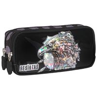 BEŞİKTAŞ KALEM ÇANTASI 24347 EAGLE PATCH ÇİFT BÖLMELİ 1