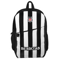BEŞİKTAŞ OKUL ÇANTASI 24356 ÇUBUKLU ÜÇ BÖLMELİ 1