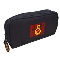 GALATASARAY KALEM ÇANTASI 24506 BLACK DARK ÇİFT BÖLMELİ 1