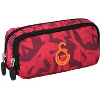 GALATASARAY KALEM ÇANTASI 24531 KALİGRAFİK DESEN ÇİFT BÖLMELİ 1