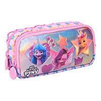 MY LİTTLE PONY KALEM ÇANTASI 24611 GENERATİON 5 ÇİFT BÖLMELİ 1
