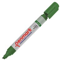 PENMARK PERMANENT MARKÖR HS 406 04 KESİK UÇ YEŞİL 12 Lİ 1