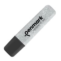 PENMARK FOSFORLU KALEM METALİK SİMLİ GÜMÜŞ 10 LU HS-505-18 1