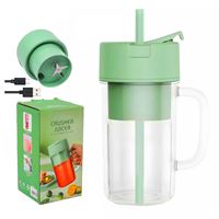 DEMPOVER PİPETLİ BARDAK BLENDER DP-301 ŞARJLI TAŞINABİLİR 340 ML 1