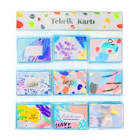 BAM MESAJ TEBRİK KARTI 12.5x9 54 LÜ BM-1312 1