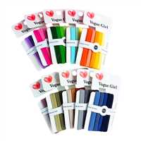 BAM LASTİK SAÇ TOKASI 1580 ÖRME PASTEL RENK 5 Lİ 20 PK 1