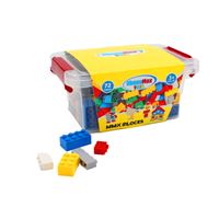 MİCROMAX MMX BLOCKS 02-009 PLASTİK SAKLAMA KABI 72 PARÇA 3+ 1