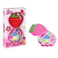 MY LİTTLE BABY MMX004 MAKYAJ SETİ ÇİLEK KUTULU PEMBE TEKLİ 6+ 1