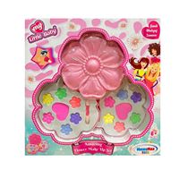 MY LİTTLE BABY MMX011 MAKYAJ SETİ PAPATYA KUTULU PEMBE İKİLİ 6+ 1
