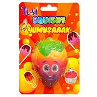 TUSİ SQUİSHY KÖPÜK OYUNCAK ÇİLEK 3+ 1