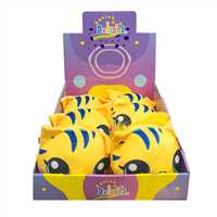 2C SQUİSH DELİGHT KÖPÜK OYUNCAK KUYRUKLU KEDİ SARI 13 CM 6 LI 1