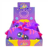 2C SQUİSH DELİGHT KÖPÜK OYUNCAK KUYRUKLU KEDİ MOR 13 CM 6 LI 1