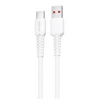 APRİCOT ŞARJ KABLOSU APC-A130T TYPE-C USB BEYAZ 3.4A 1