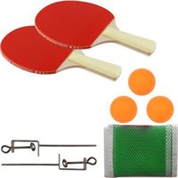 CAN SPORT RAKET BSR-809 MASA TENİSİ SETİ FİLE DEMİRİ 3 TOPLU 1