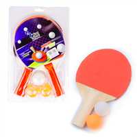 CAN SPORT RAKET BSR-509 MASA TENİSİ SETİ 3 TOPLU 1