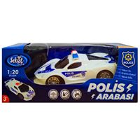SEBAT KUMANDALI ARABA SB2039 POLİS ARABASI 1:20 PİLLİ 3+ 1