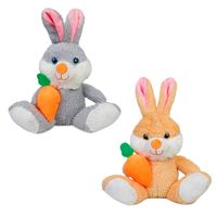 HALLEY PELÜŞ PL62270 HAVUÇLU TAVŞAN 25 CM 1