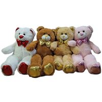 HALLEY PELÜŞ PL62708 UZUN PARLAK AYI 50 CM 1