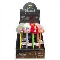 MUNİS KURŞUN KALEM MNS005 PONPON UNİCORN SERAMİK BAŞLIKLI 24 LÜ 1