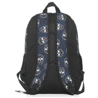 NO FEAR OKUL ÇANTASI 03514 SİYAH KURU KAFA ÇİFT BÖLMELİ 2