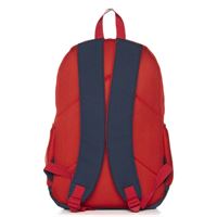 NO FEAR OKUL ÇANTASI 03617 KIRMIZI DAMA ŞERİTLİ ÜÇ BÖLMELİ 1
