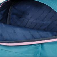 UNİTED COLORS OF BENETTON OKUL ÇANTASI 03809 MAVİ PEMBE ÇİFT BÖLMELİ 2