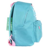 UNİTED COLORS OF BENETTON OKUL ÇANTASI 03809 MAVİ PEMBE ÇİFT BÖLMELİ 4