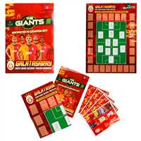 MYTHOS THE GIANTS GALATASARAY POSTER VE ÇIKARTMA SETİ 2024-25 3+ 1
