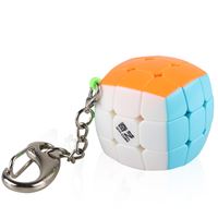 BAŞEL QY SPEED EQY540 BUN CUBE 3X3 PİLLOW KÜP ANAHTARLIK 6+ 1