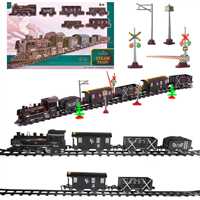 BAŞEL KLASİK BUHARLI TREN SETİ 1603C CLASSİC STEAM DELUXE TRAİN SET SESLİ IŞIKLI 3+ 1