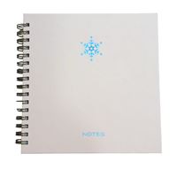 NOTES NOT DEFTERİ SPİRALLİ SERT KAPAK 15x15 KARELİ LASTİKLİ 03-01-03 1