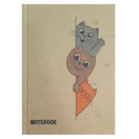 RUNOTE MODELİST DEFTER 14x20 KRAFT SERT KAPAK ÇİZGİLİ 08-02 1