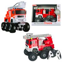 ALL TERRAİN TRUCK KUMANDALI İTFAİYE ARABASI LQD01-1F F/F 2.4GHZ MÜZİKLİ IŞIKLI 6+ 1