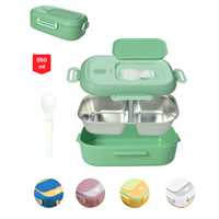 FİXPOİNT PASLANMAZ ÇELİK BESLENME KABI P-1391 550 ML 1