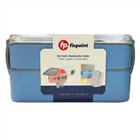 FİXPOİNT BESLENME KABI P-1988 PLASTİK ÇİFT KATLI 900 ML 4