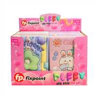 FİXPOİNT NOT DEFTERİ P-3455 DİKİŞLİ PUFFY KAPAK 13x18 KIZ MODEL 96 YP ÇİZGİLİ 1
