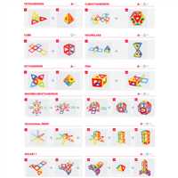 MAGİCAL MAGNET 3D DELUXE 112 PARÇA 3+ 2