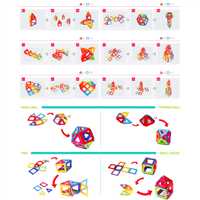 MAGİCAL MAGNET 3D DELUXE 112 PARÇA 3+ 3