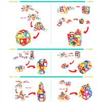 MAGİCAL MAGNET 3D DELUXE 112 PARÇA 3+ 4