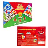 LAÇO YILBAŞI OYUN SETİ LC0122 KIZMA BİRADER-TOMBALA-FIRDÖNDÜ 3 LÜ 1