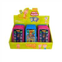 CAN ALİ TOYS KUKULİ TELEFON CNL-633K 2 RENK SESLİ PİLLİ 12 Lİ 12M+ 2