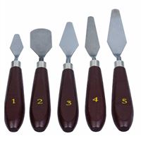 NEON SPATÜL SETİ ÇELİK 5 Lİ HKD 0186 1