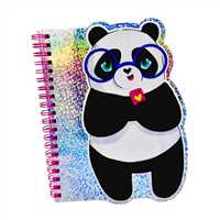 MİSYON NOT DEFTERİ MSY-5640 PANDA SPİRALLİ KABARTMALI KARAKTER KESİM 1