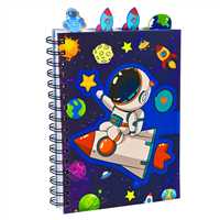 MİSYON DEFTER MSY-5644 SPACE A5 SPİRALLİ AYRAÇLI 1