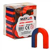 MİSYON AT NALI U MIKNATIS BÜYÜK 30 LU MSY-0626 1