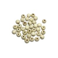 KİDDY BONCUK AHŞAP KÜÇÜK NATUREL - RENKLİ 12 Lİ 0483 1