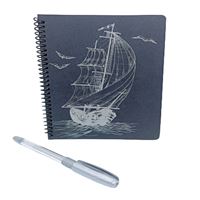 KİDDY SİYAH DEFTER 14x20 SPİRALLİ KALEMLİ 40 YAPRAK 01279 1