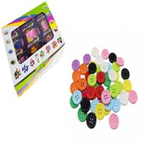 KİDDY DÜĞME PLASTİK RENKLİ 45 Lİ PK 0267 1