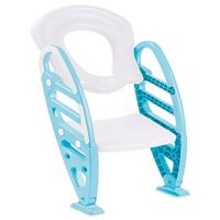 DOLU TOY MERDİVENLİ TUVALET KAYMAZ AYARLI MAVİ 7249 18M+ 1