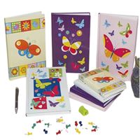 BAYINDIR NOT DEFTERİ DİKİŞLİ SERT KAPAK 10x14 KELEBEK 96 YP ÇİZGİLİ BAD0472 1